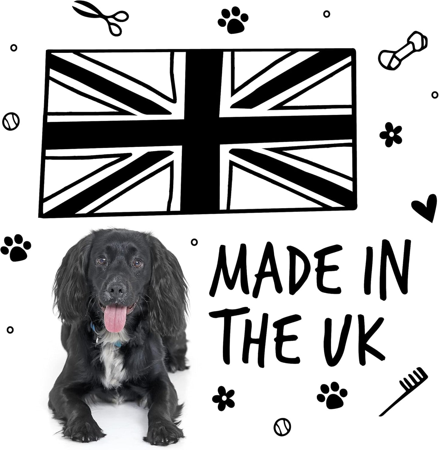 BUGALUGS Dog Conditioner with Baby Fresh dog perfume, best grooming Conditioner for dogs, puppy & smelly pet that detangles & moisturises use with dog shampoo