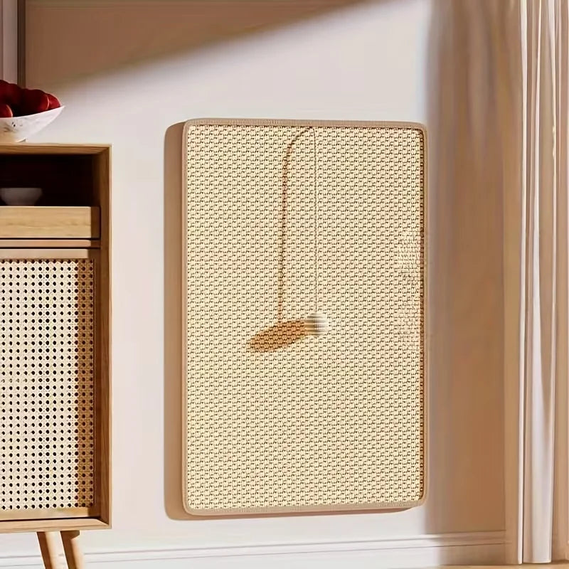 SpaceSaver Cat Scratcher with Hanging Play Ball