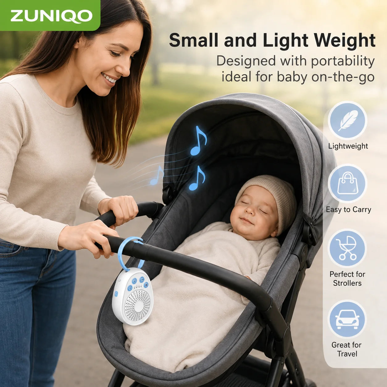 Baby Sleep Sound Machine for Peaceful Nights Anywhere