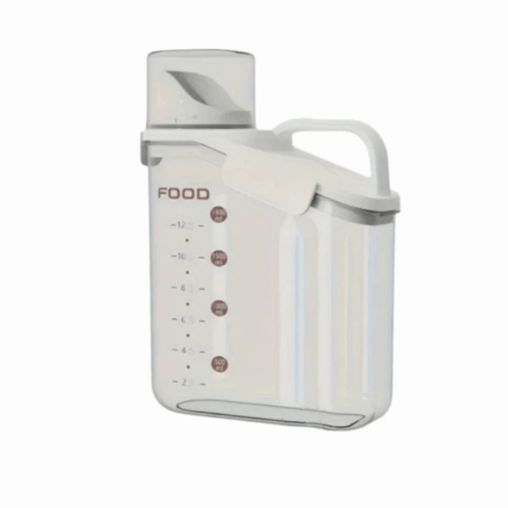 Moisture-Proof Pet Food Storage Bucket Airtight Freeze Dried Storage Container Kitchen Condiments Sealed Storage Tank Snacks