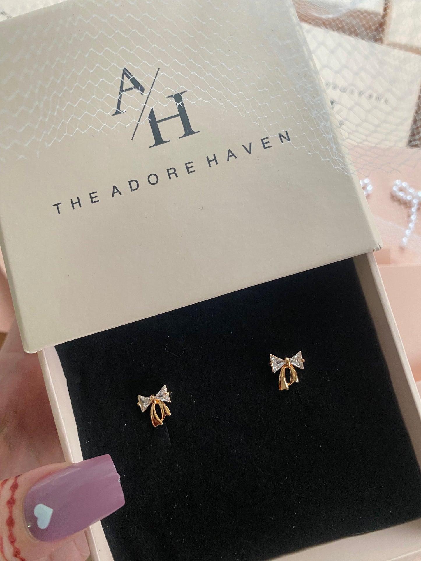 Mini Bow Earrings