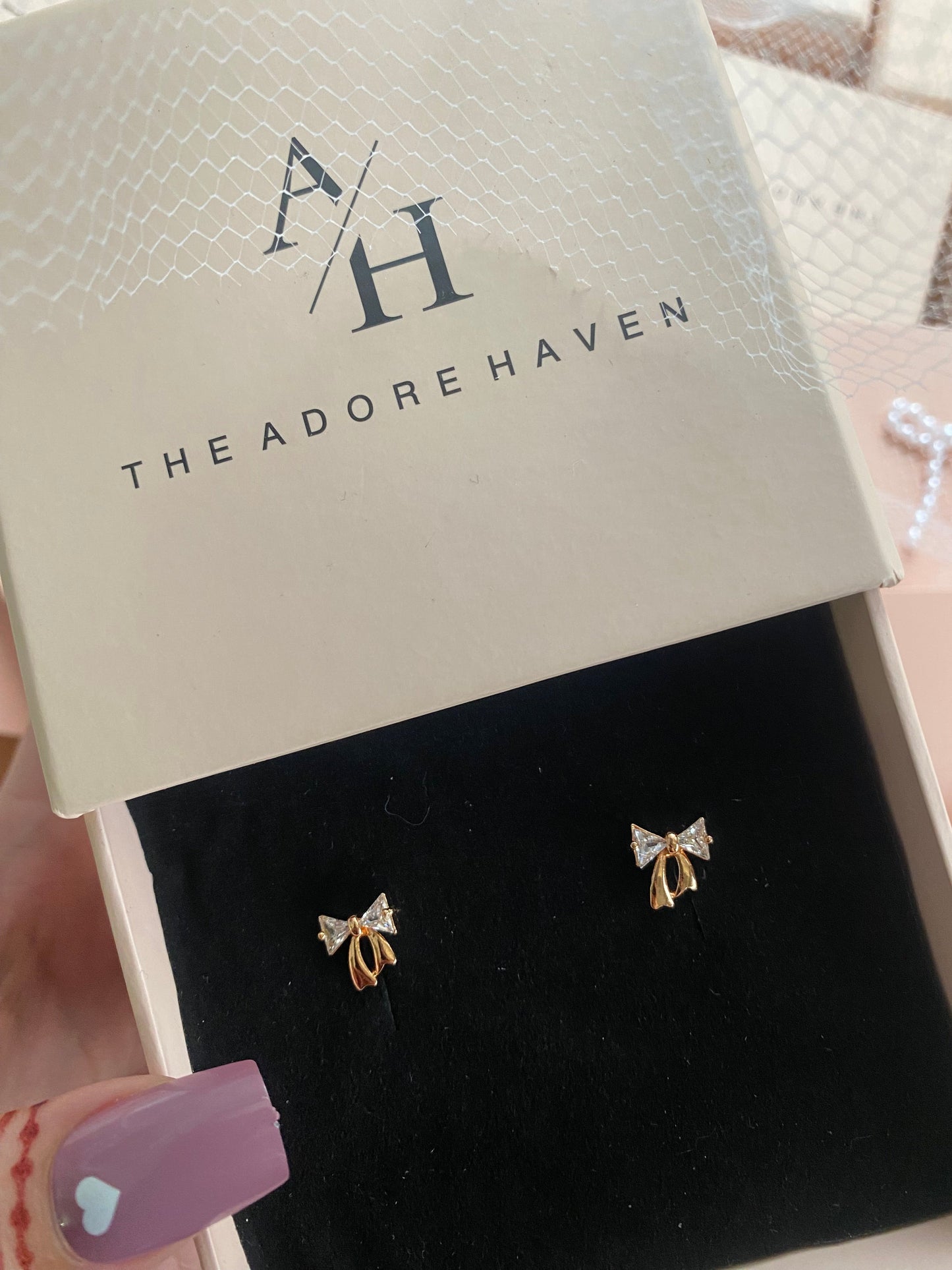 Mini Bow Earrings