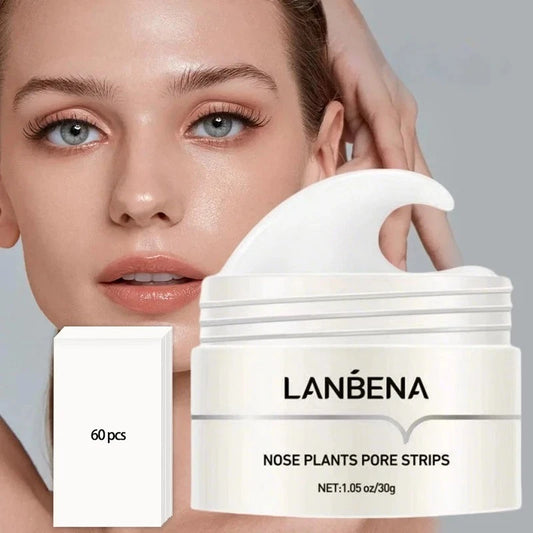 LANBENA-Blackhead Remover Cream Facial Nose Mask Plant Pore Strips Acne-Peel Off