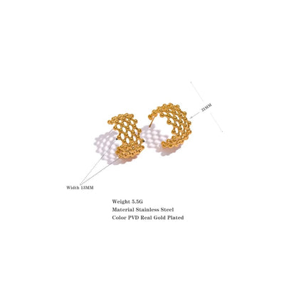 Freya Gold Earrings