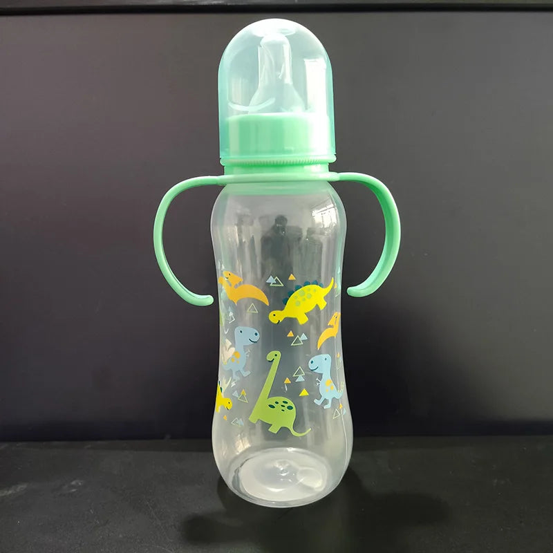 120ML/240ML Newborn Children Infant Baby Boy Girl Wide Mouth PP Feeding Bottle Drinking Water Breast-like Feeding