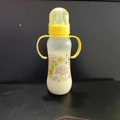 120ML/240ML Newborn Children Infant Baby Boy Girl Wide Mouth PP Feeding Bottle Drinking Water Breast-like Feeding