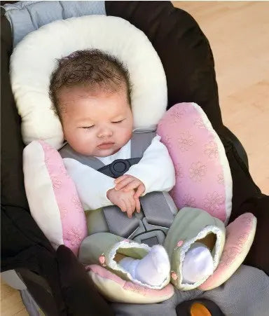 Waterproof baby stroller cushion mats car seat accessories head support belt shoulder-sided protective cover Neck Protection pad