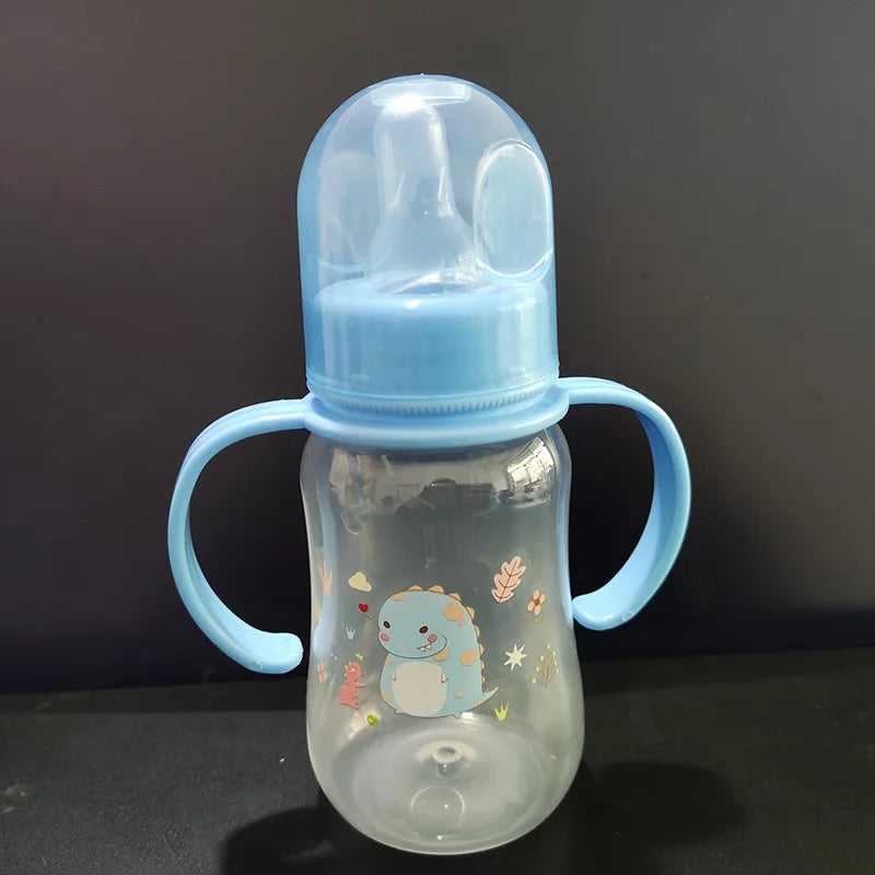 120ML/240ML Newborn Children Infant Baby Boy Girl Wide Mouth PP Feeding Bottle Drinking Water Breast-like Feeding