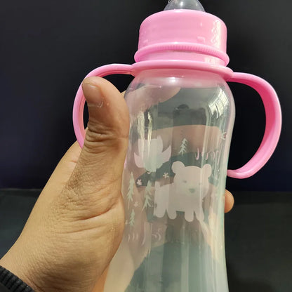 120ML/240ML Newborn Children Infant Baby Boy Girl Wide Mouth PP Feeding Bottle Drinking Water Breast-like Feeding
