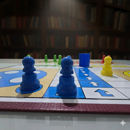 My Traditional Ludo Game Set Family Kids Fun Traditional Board Games-UK