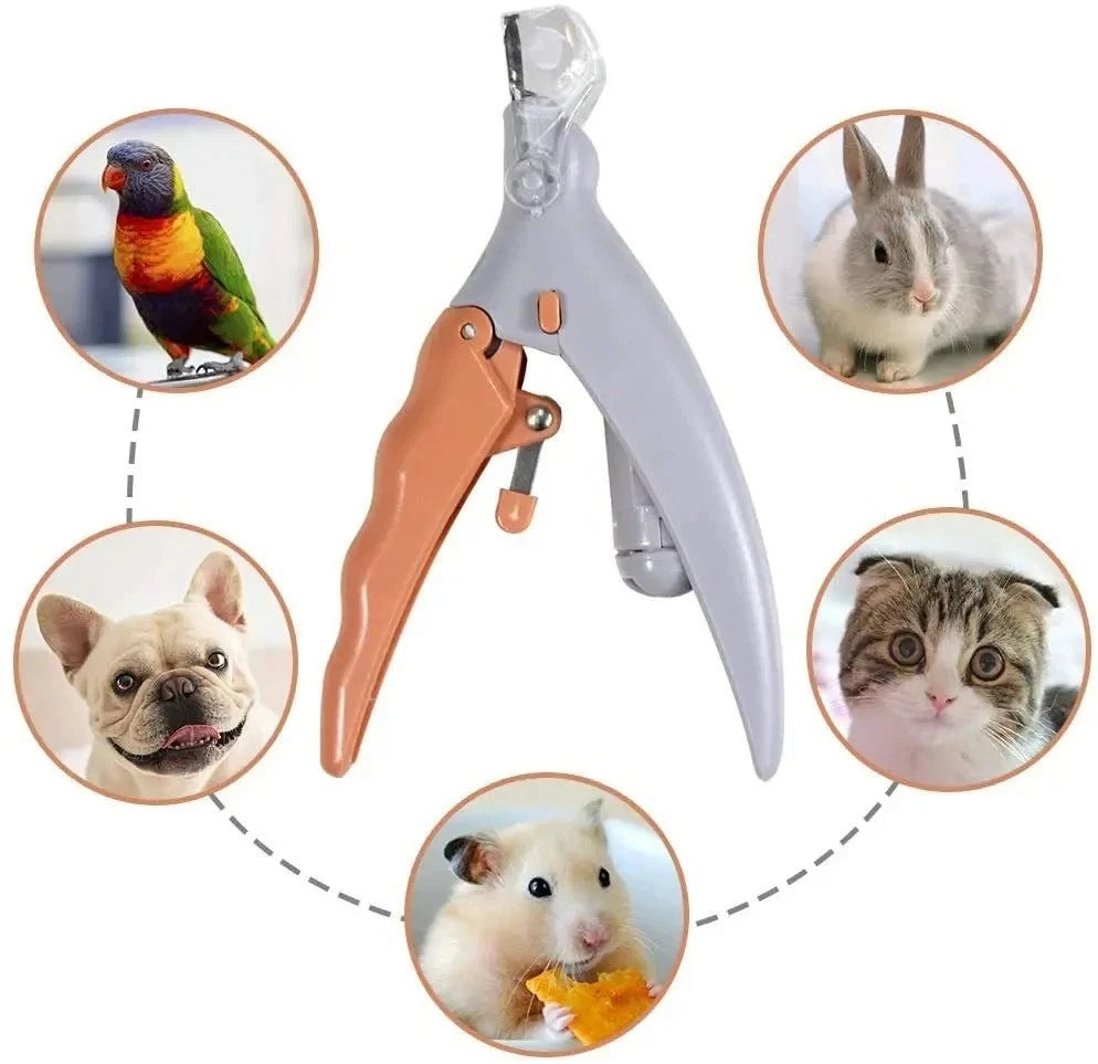 Professional Pet-Nail Clipper Scissors With-LED Light Cat Dog Nail Clippers Tool