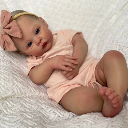 Reborn Baby-Dolls Vinyl Silicone Realistic Handmade Newborn Doll Xmas Gift-UK