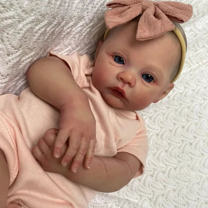 Reborn Baby-Dolls Vinyl Silicone Realistic Handmade Newborn Doll Xmas Gift-UK