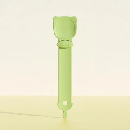 New cat food squeezer spoon for cat food; meat paste squeezer pet feeding spoon for cats supplies