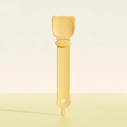 New cat food squeezer spoon for cat food; meat paste squeezer pet feeding spoon for cats supplies