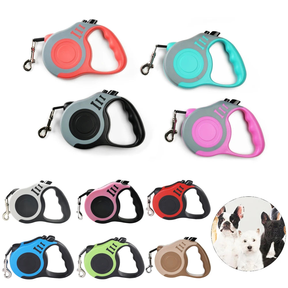 Smooth Control Retractable Dog Leash