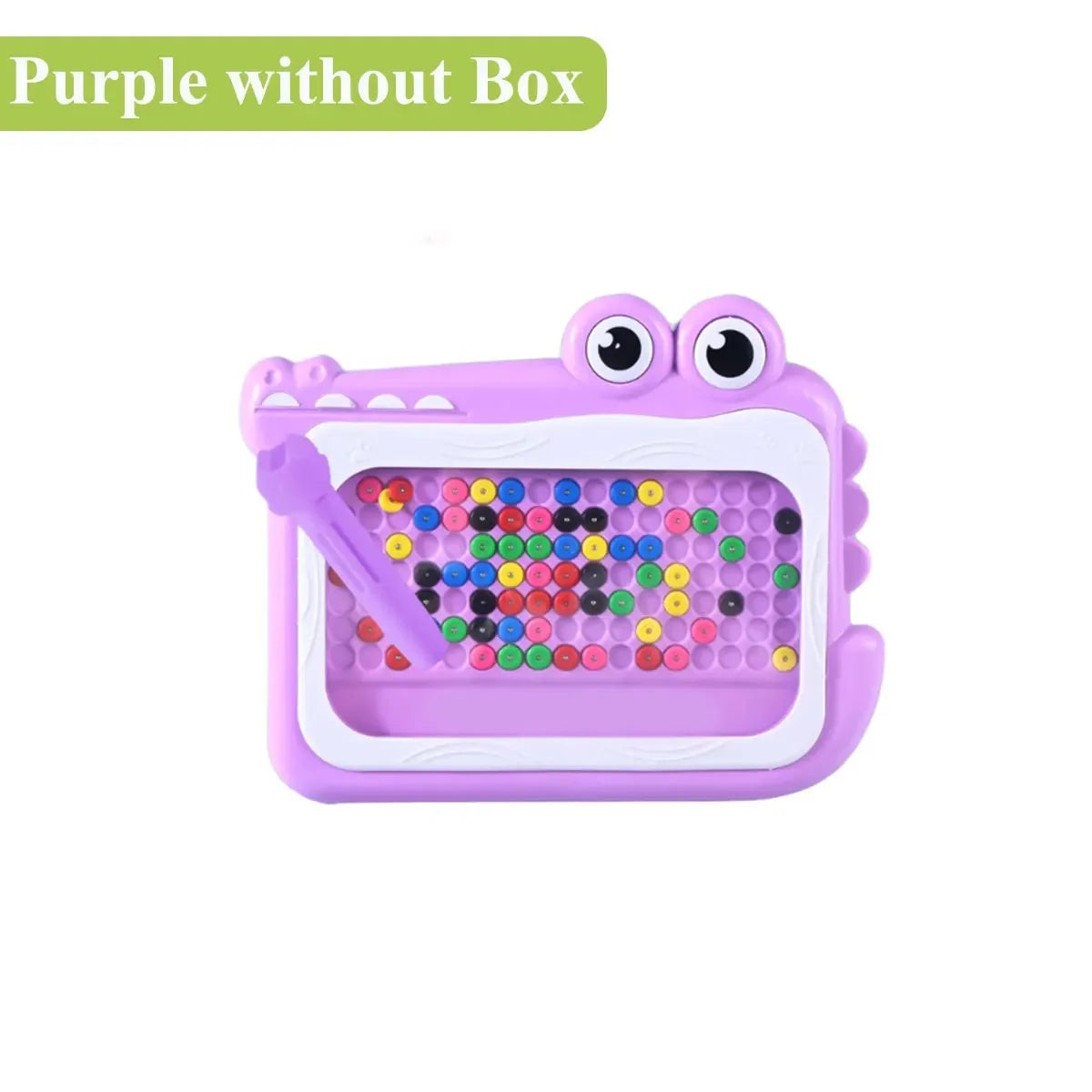 Magnetic Drawing Board For Kids Beads Doodle Writing Pad Educational Learning Toy Fine Motor Skills Travel Activity Gift For