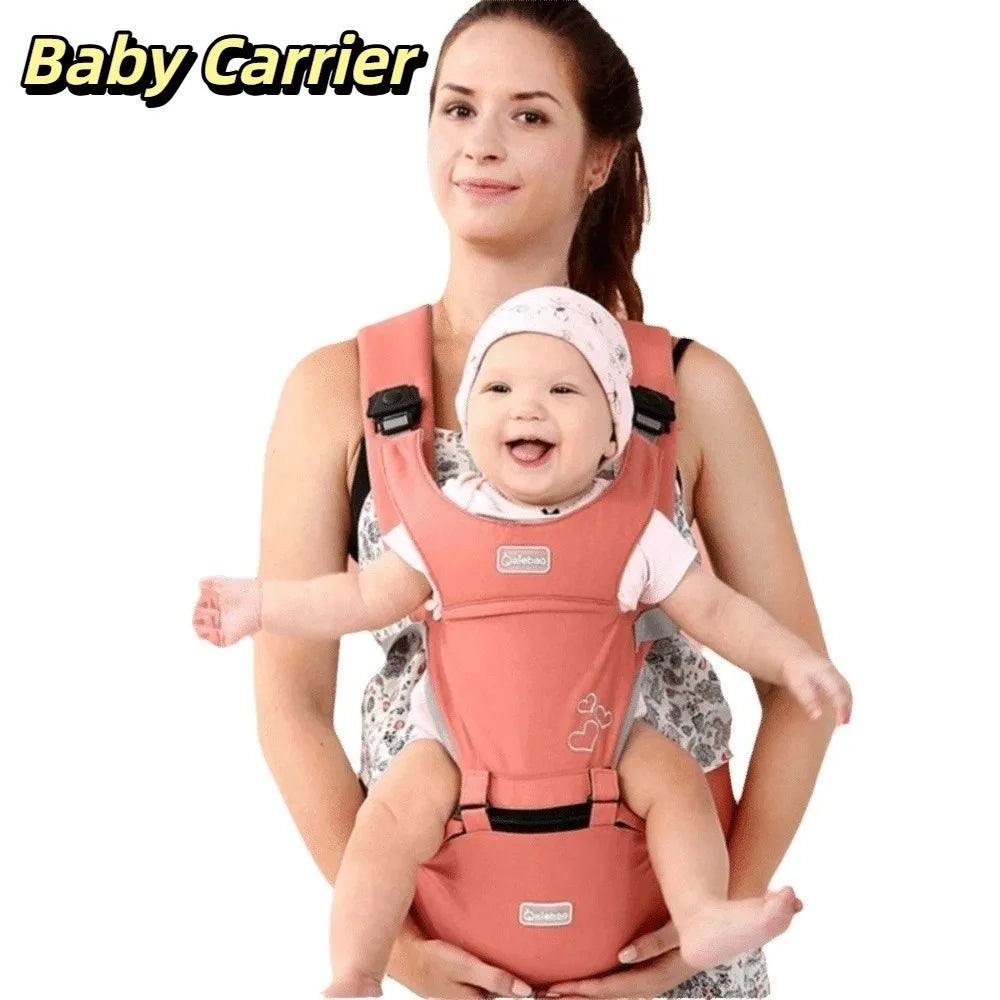 Newborn Front Holding Baby Carrier Sling Design Soft Material Baby Waist Stool Waist Stool Strap Infant Kangaroo Bag