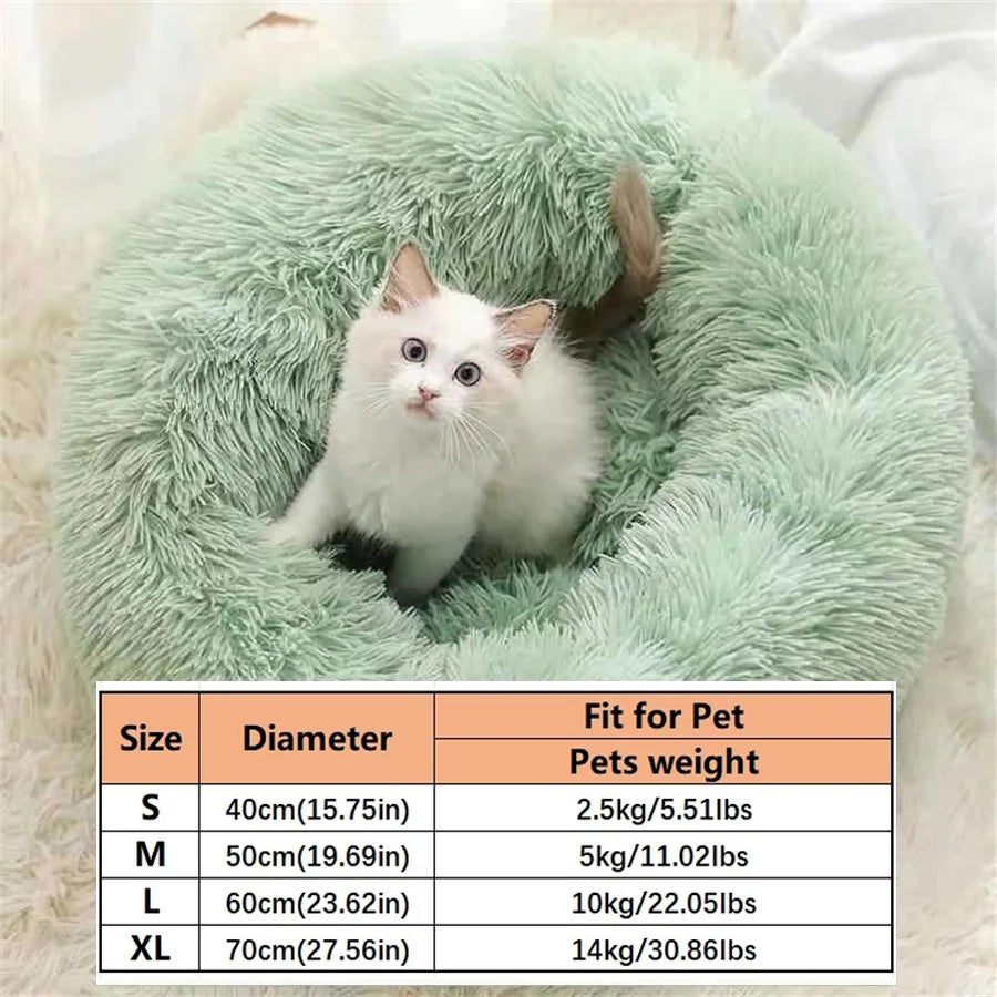 Soft Calming Pet Bed for Better Sleep