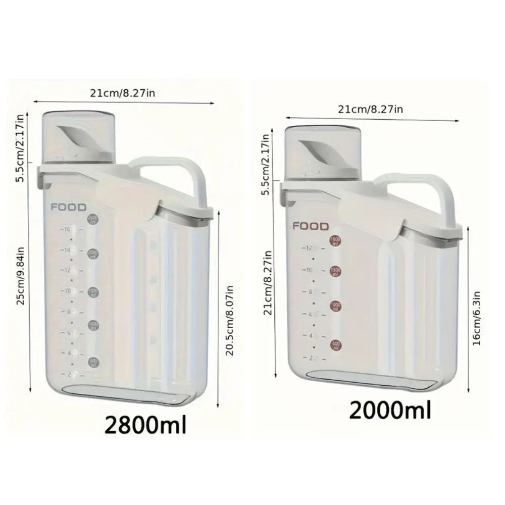 Moisture-Proof Pet Food Storage Bucket Airtight Freeze Dried Storage Container Kitchen Condiments Sealed Storage Tank Snacks