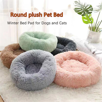 Soft Calming Pet Bed for Better Sleep