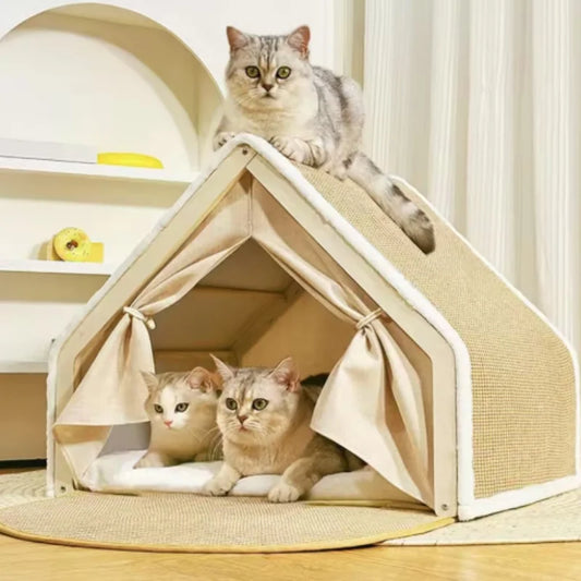 All season Tent Bed Villa for Cats and Kittens