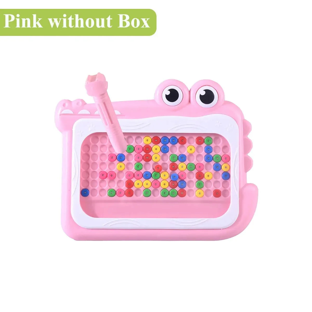 Magnetic Drawing Board For Kids Beads Doodle Writing Pad Educational Learning Toy Fine Motor Skills Travel Activity Gift For