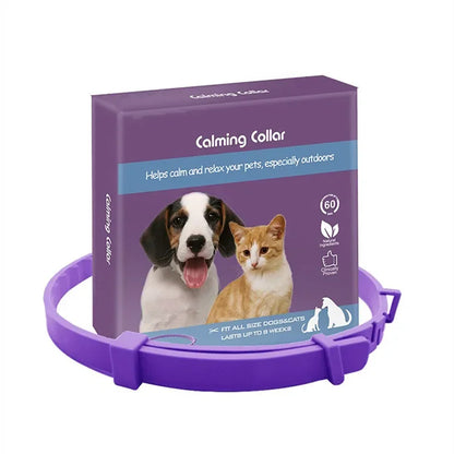 CalmPaws Anxiety Relief Collar for Dogs & Cats