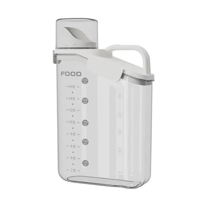 Moisture-Proof Pet Food Storage Bucket Airtight Freeze Dried Storage Container Kitchen Condiments Sealed Storage Tank Snacks