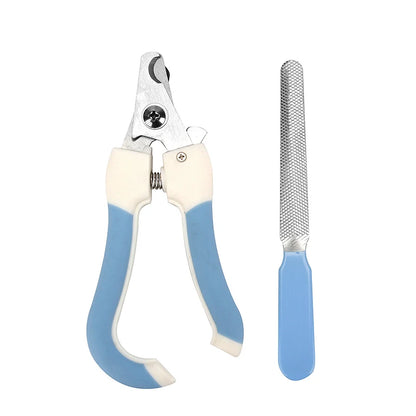 Professional Pet Nail Clipper Set Stainless Steel Dog Cat Trimmer Labor Saving With Safety Guard For Small Medium Pets Grooming