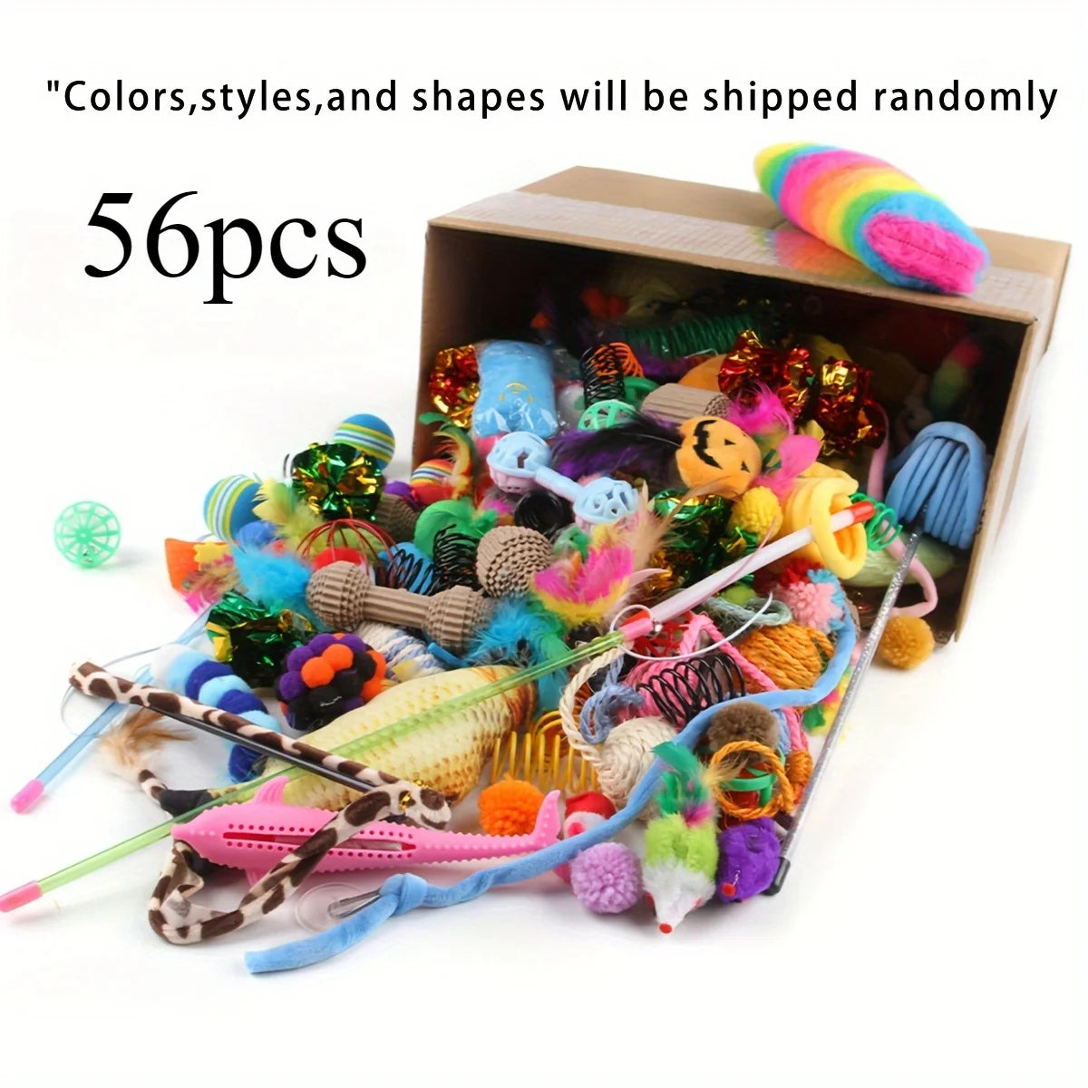 Multi Cat Toy Pack for Happy Playtime Adventures