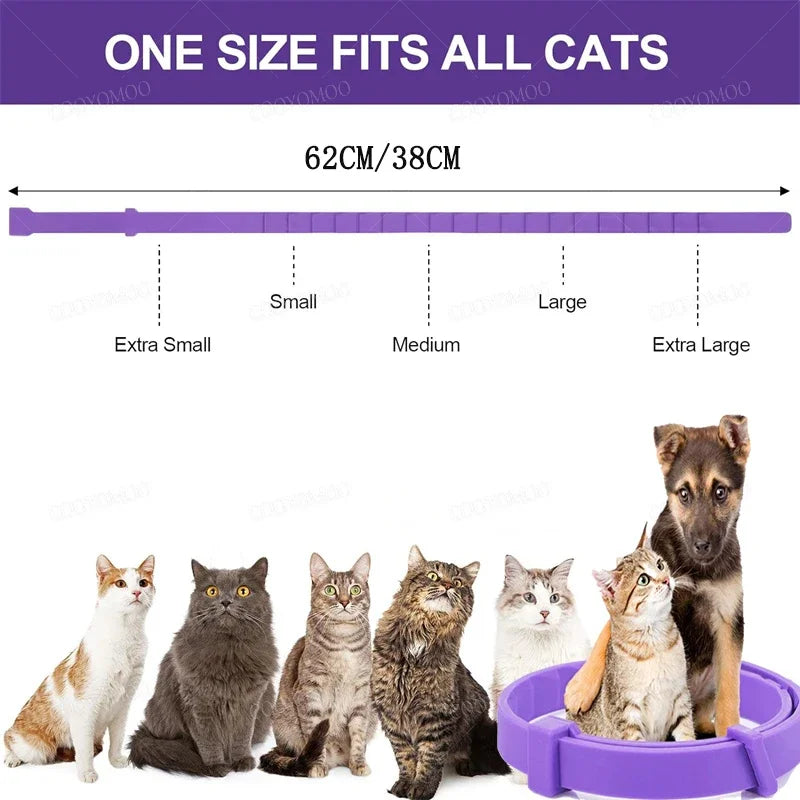 CalmPaws Anxiety Relief Collar for Dogs & Cats