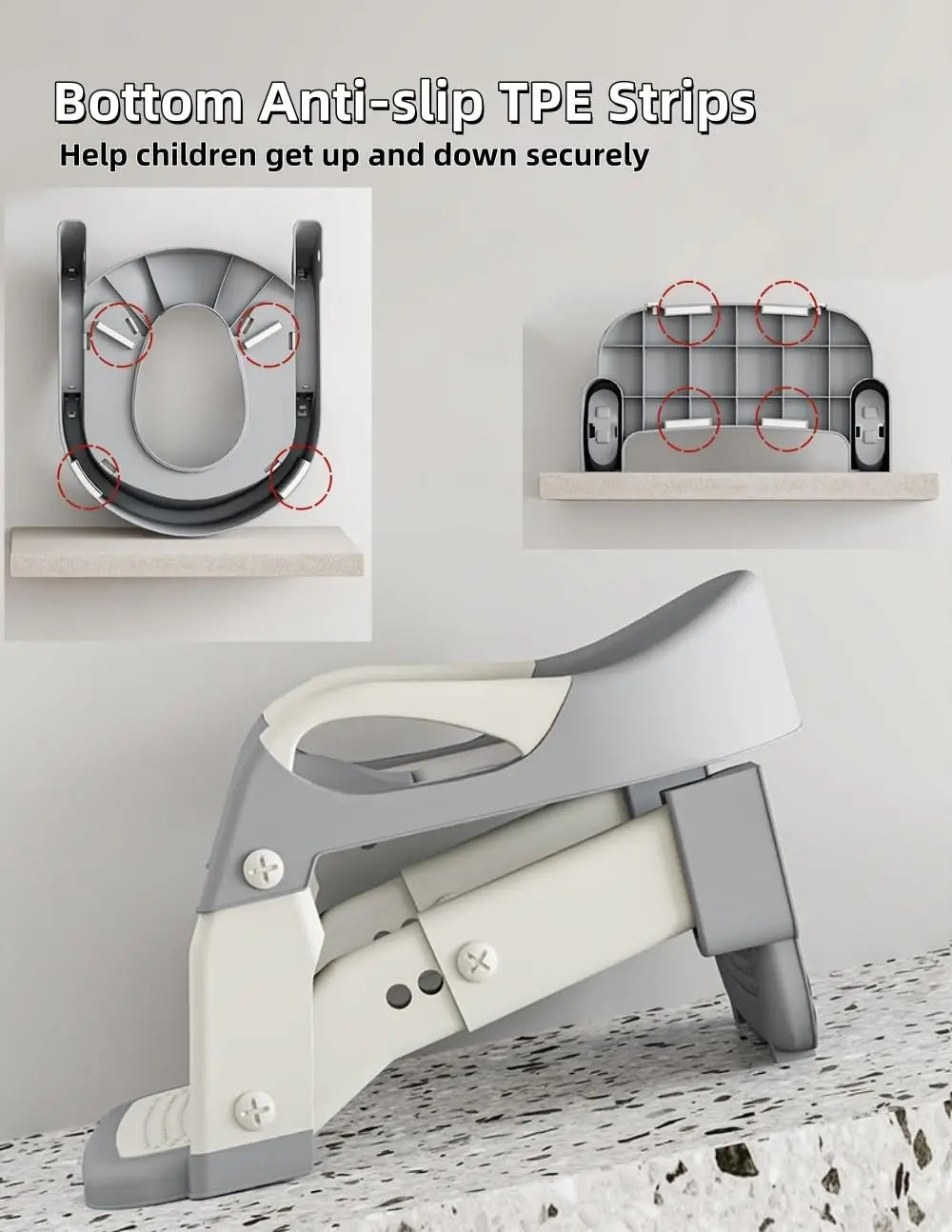 Toddler Potty Training Seat with Steps for Easy Learning