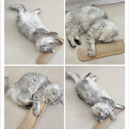 Durable Cat Toy Pillow and Scratching Pad - Chew-Resistant, Teething Bed Cover Style Cat Bed, Soft and Mosquito-Repelling