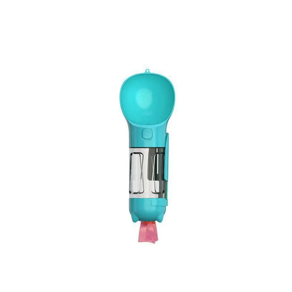 3-in-1 Portable Pet Water Bottle & Food Dispenser