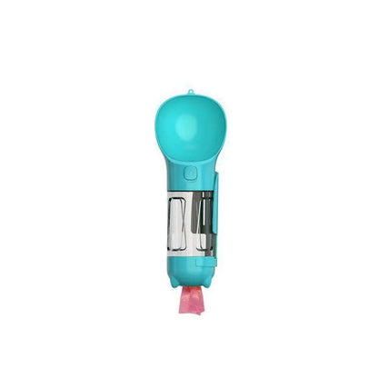 3-in-1 Portable Pet Water Bottle & Food Dispenser