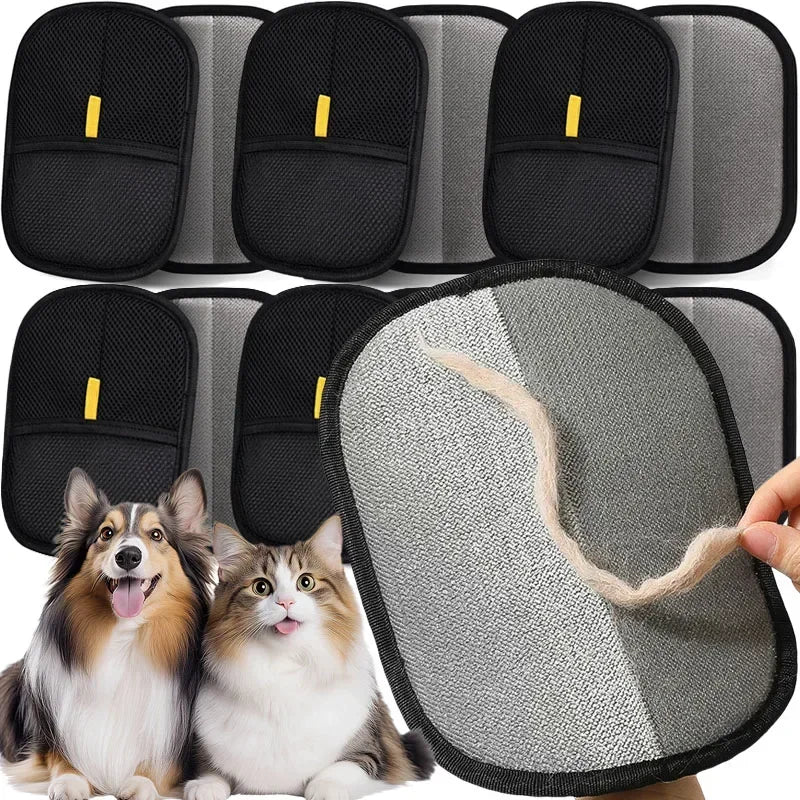 Double Sided Pet Hair Removal Glove