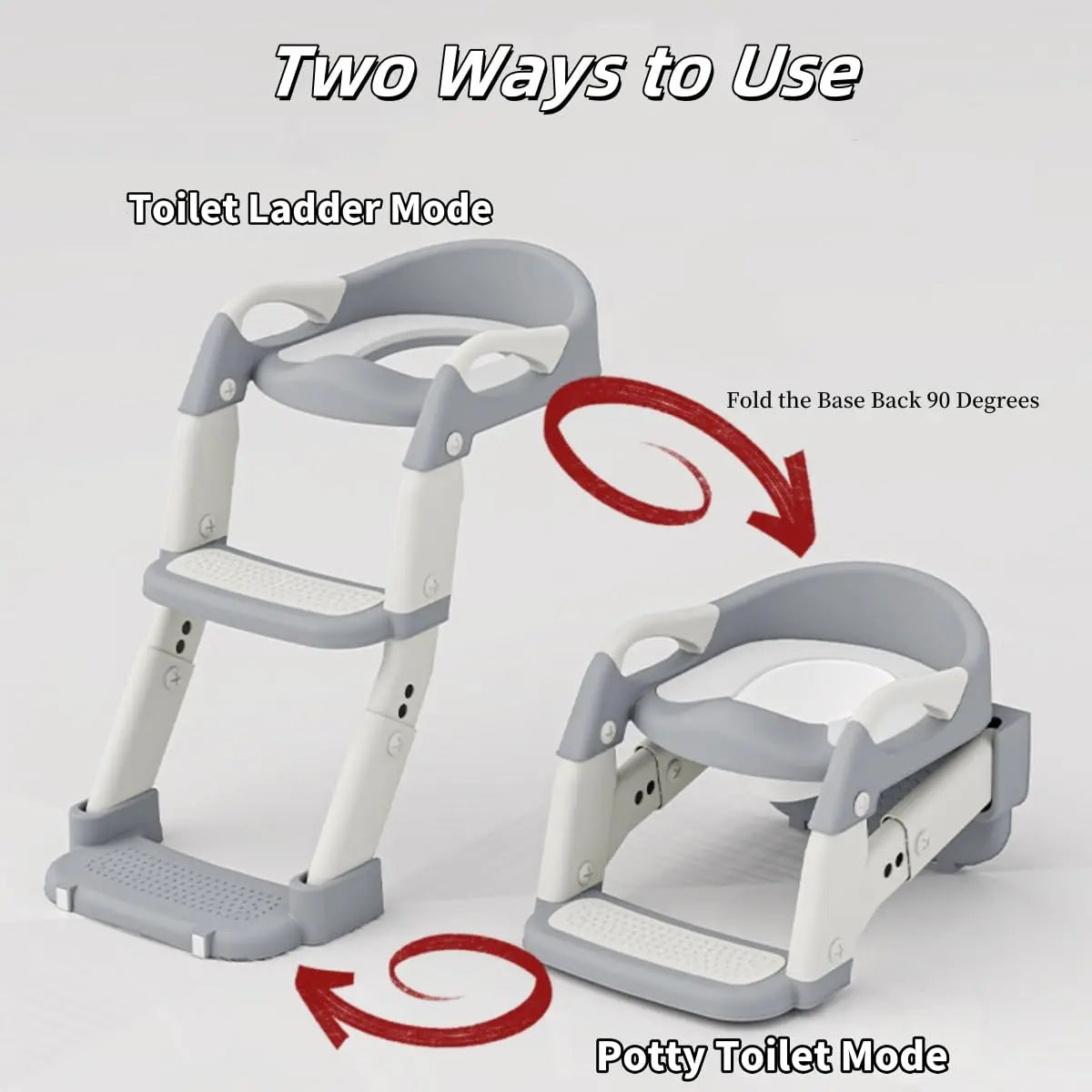 Toddler Potty Training Seat with Steps for Easy Learning