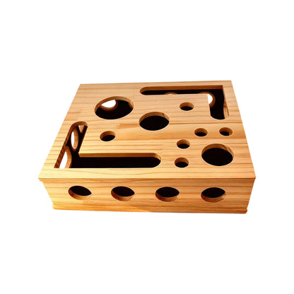 Cat Enrichment Puzzle Box for Playful Minds