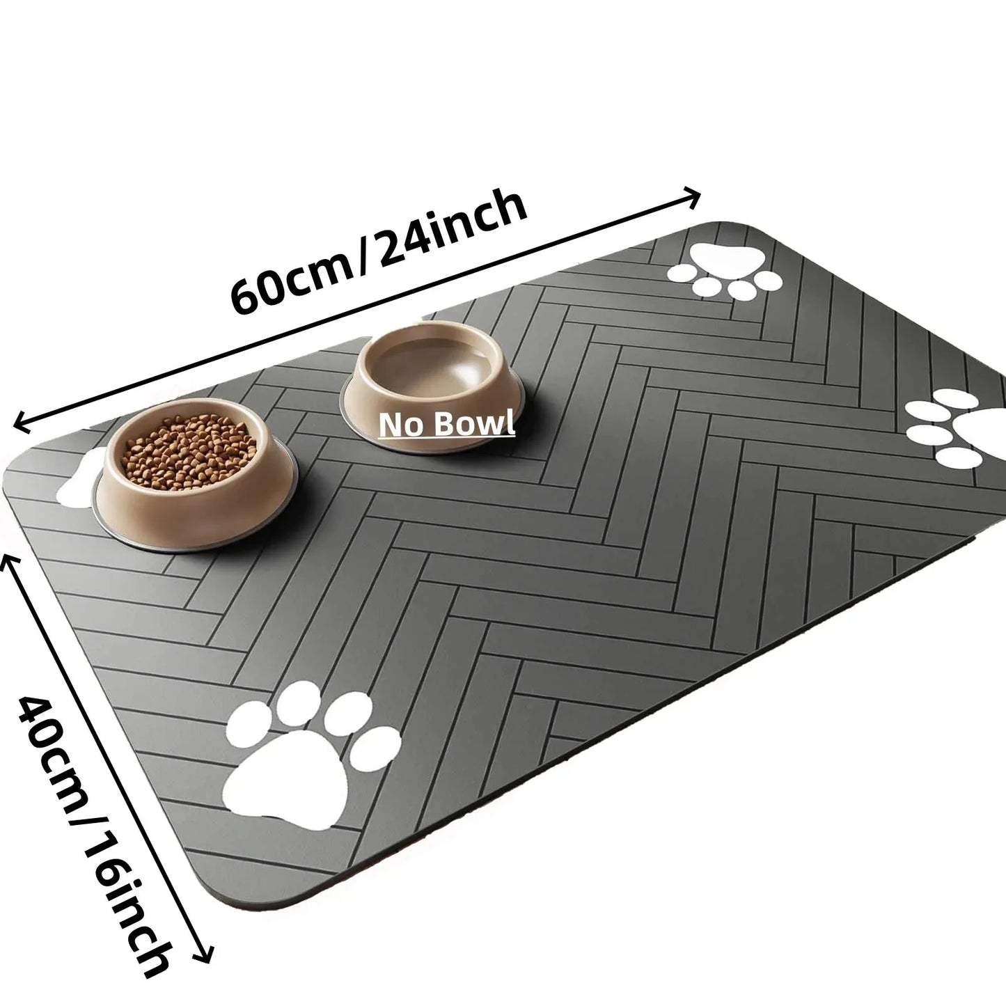 Waterproof Pet Feeding Mat for Dogs and Cats