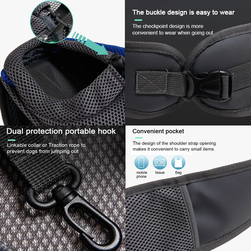 Hands Free Pet Carrier Backpack for Travel