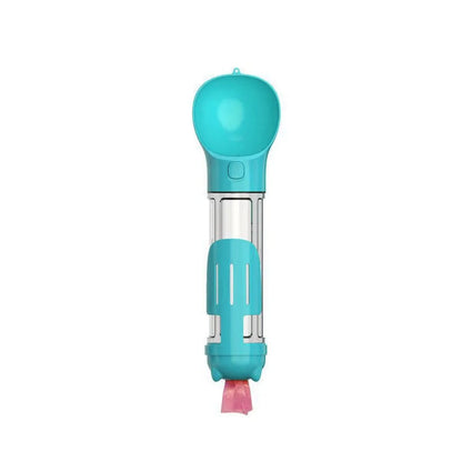 3-in-1 Portable Pet Water Bottle & Food Dispenser