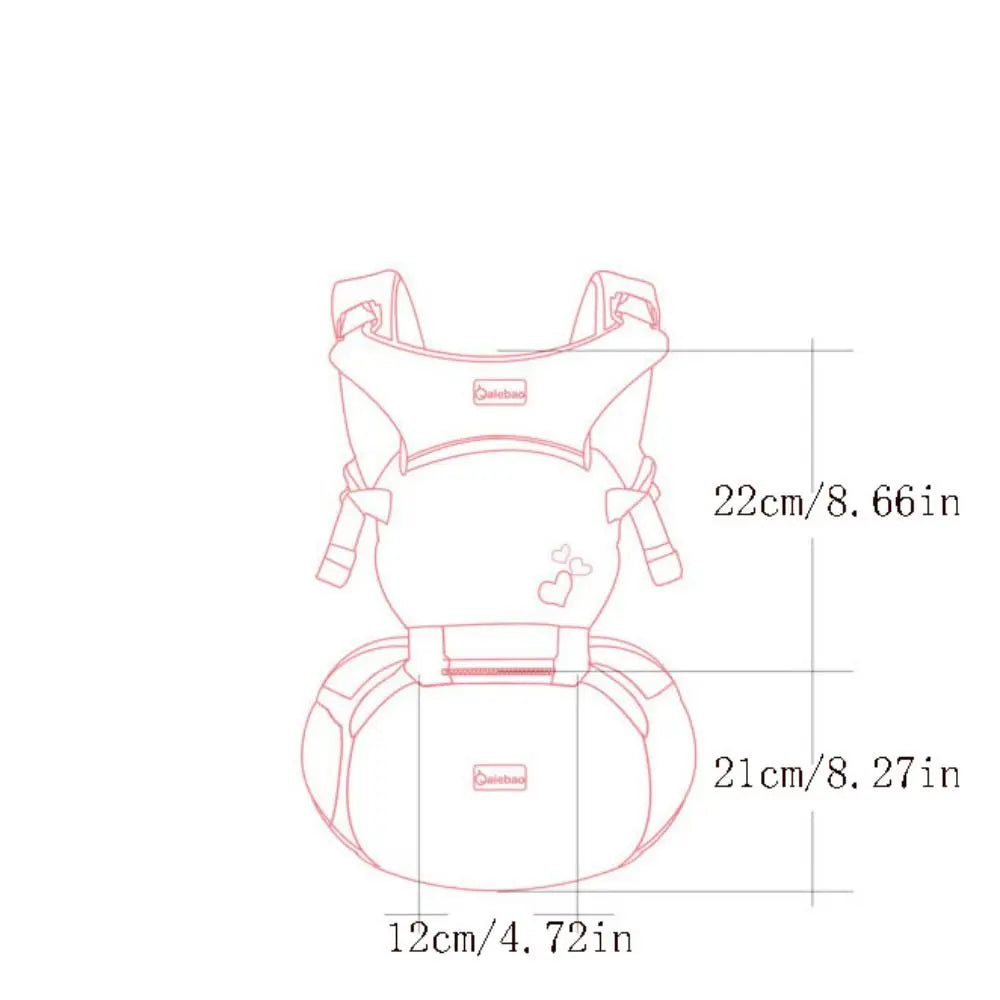 Newborn Front Holding Baby Carrier Sling Design Soft Material Baby Waist Stool Waist Stool Strap Infant Kangaroo Bag