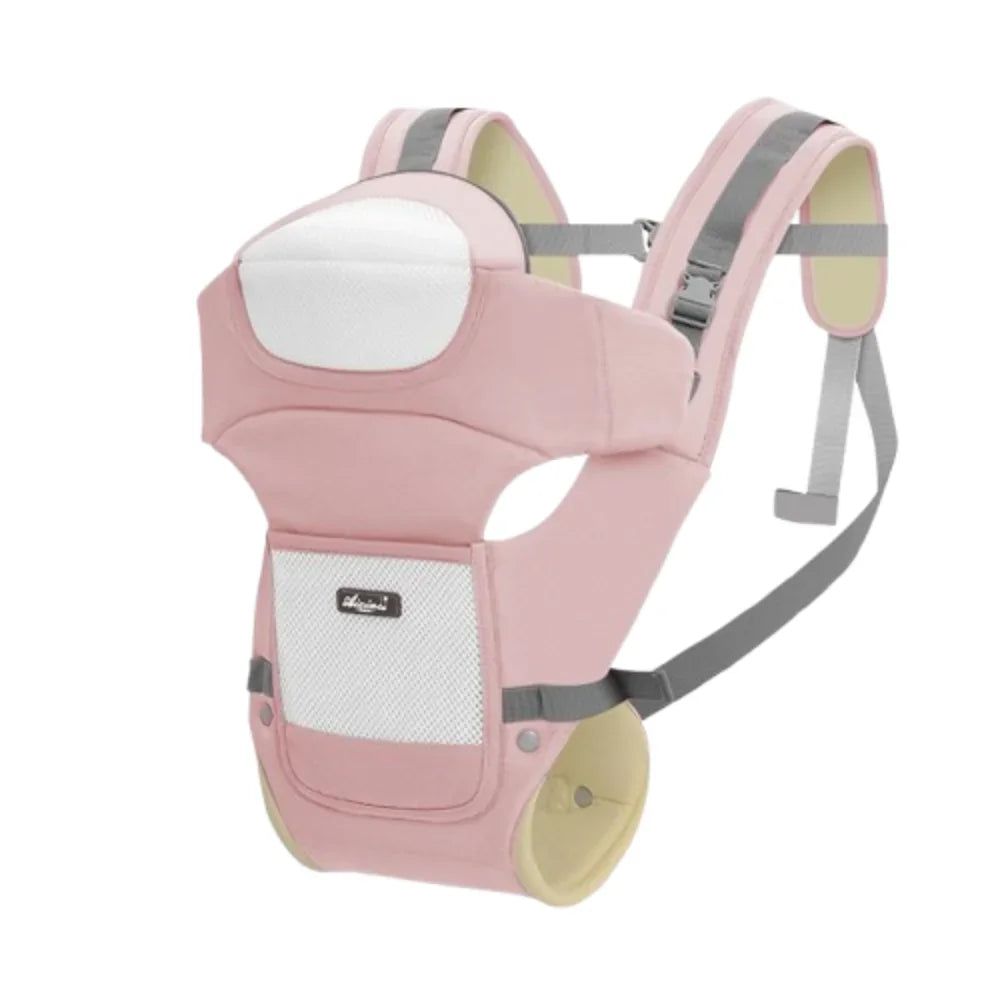 Ergonomic Baby Carrier Backpack Adjustable Head Support Baby Hipseat Carrier Breathable Mesh Multi-use Infant Waist Stool