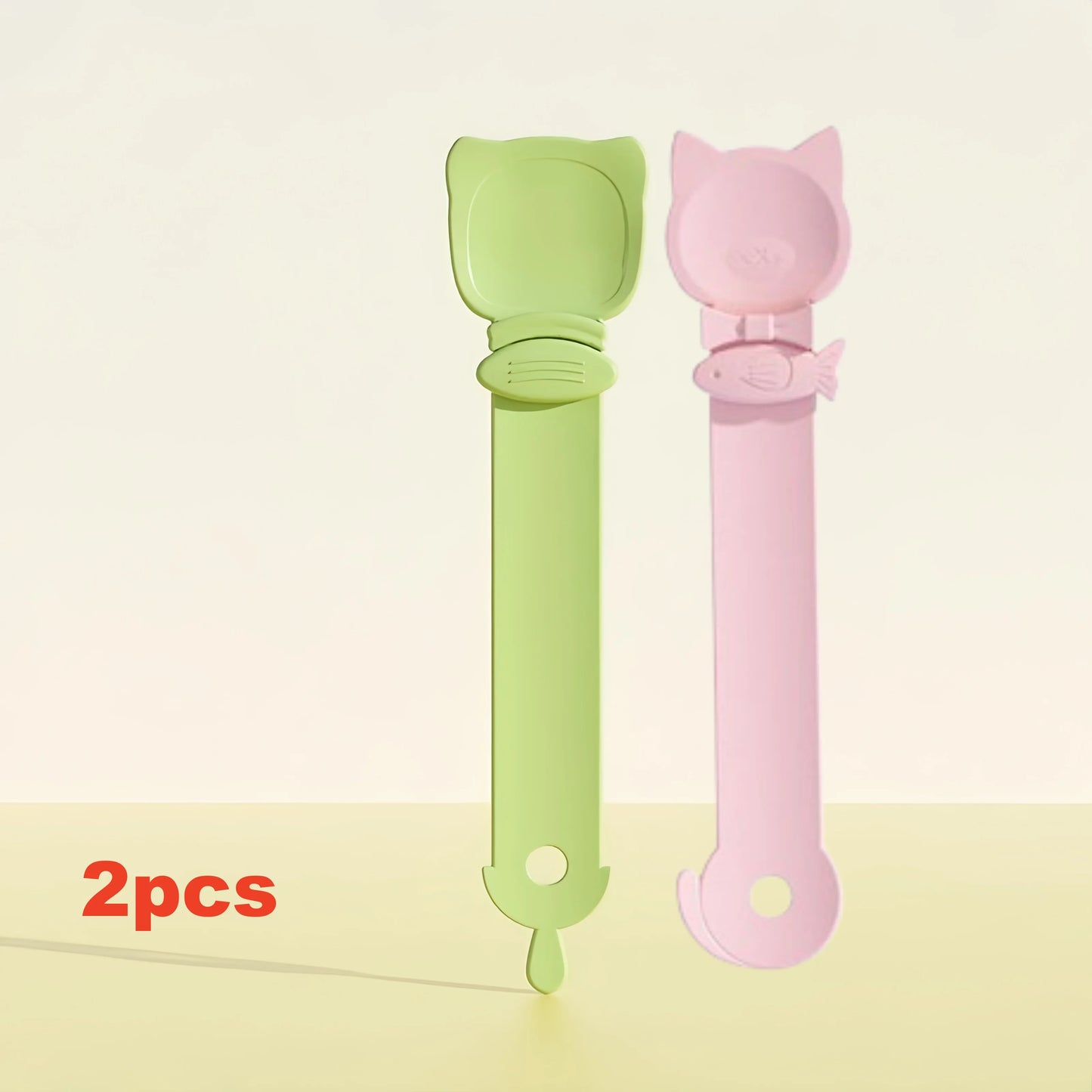 New cat food squeezer spoon for cat food; meat paste squeezer pet feeding spoon for cats supplies