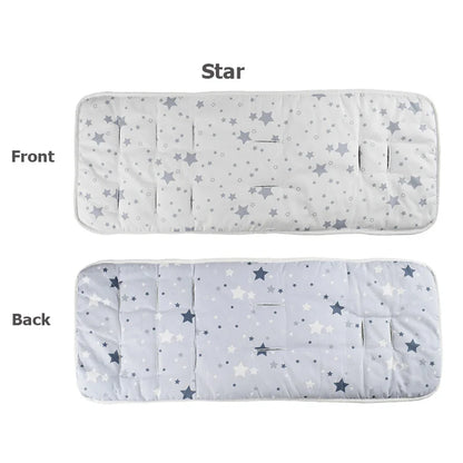 Waterproof baby stroller cushion mats car seat accessories head support belt shoulder-sided protective cover Neck Protection pad