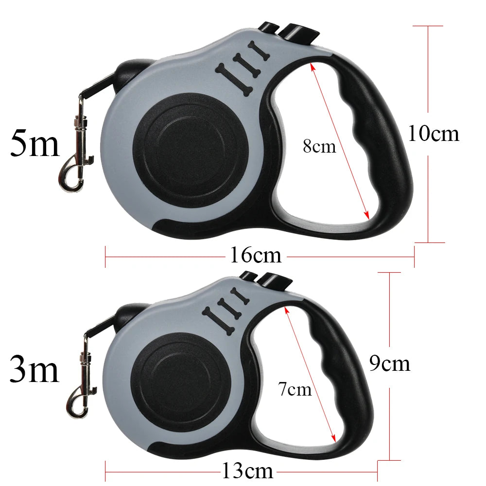 Smooth Control Retractable Dog Leash