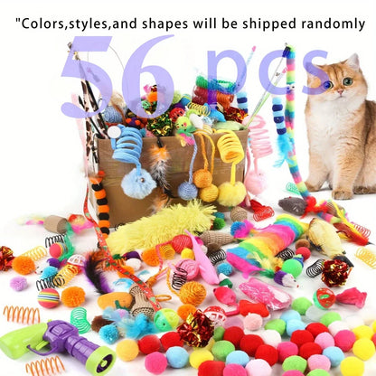 Multi Cat Toy Pack for Happy Playtime Adventures
