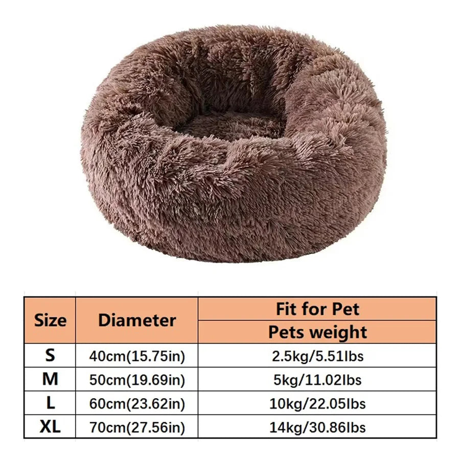 Soft Calming Pet Bed for Better Sleep