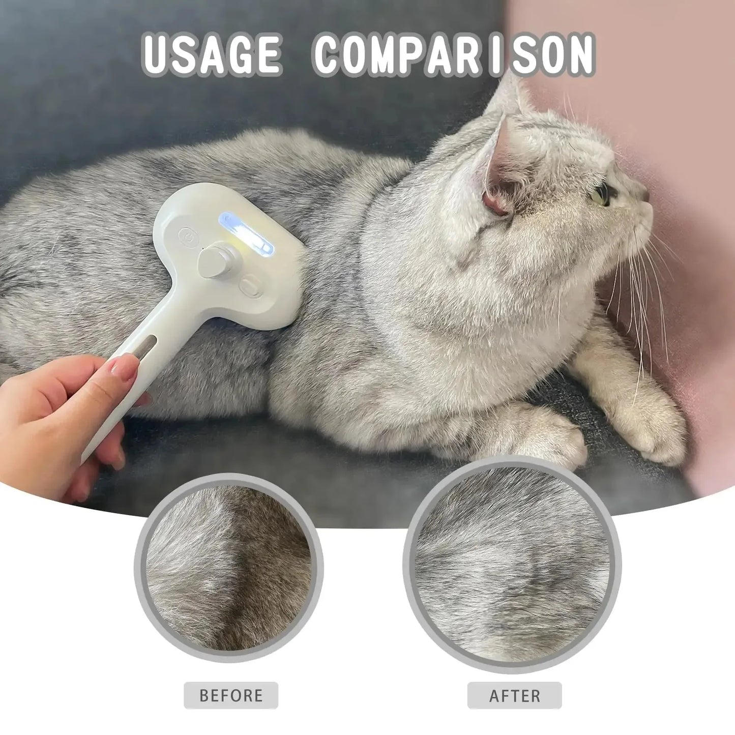 Advance Steam Brush for Pets